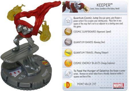 Keeper #048 Chase Rare Galactic Guardians Marvel Heroclix