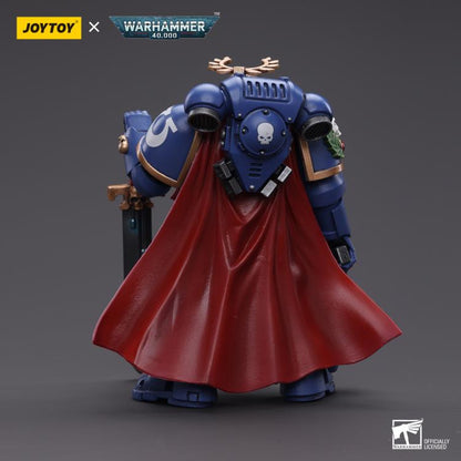 JoyToy - Warhammer 40000  - Ultramarines; Primaris Captain with Power Sword and Plasma Pistol