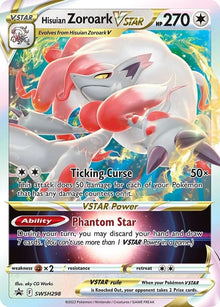 Image for Hisuian Zoroark VSTAR - SWSH298 (SWSH298) (SWSD) - Pokemon