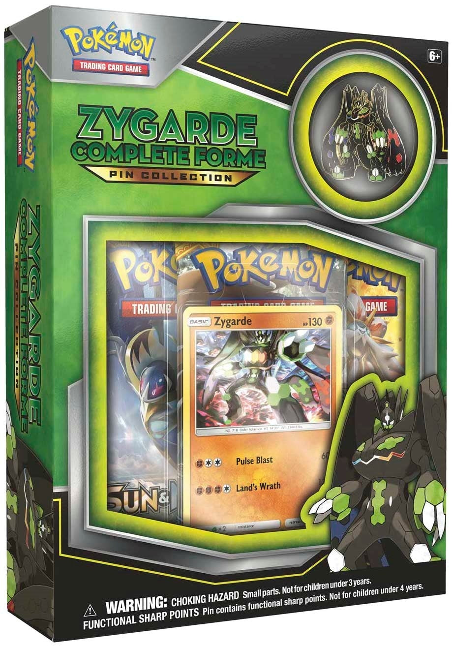 Image for Zygarde Complete Forme Pin Collection - Pokemon