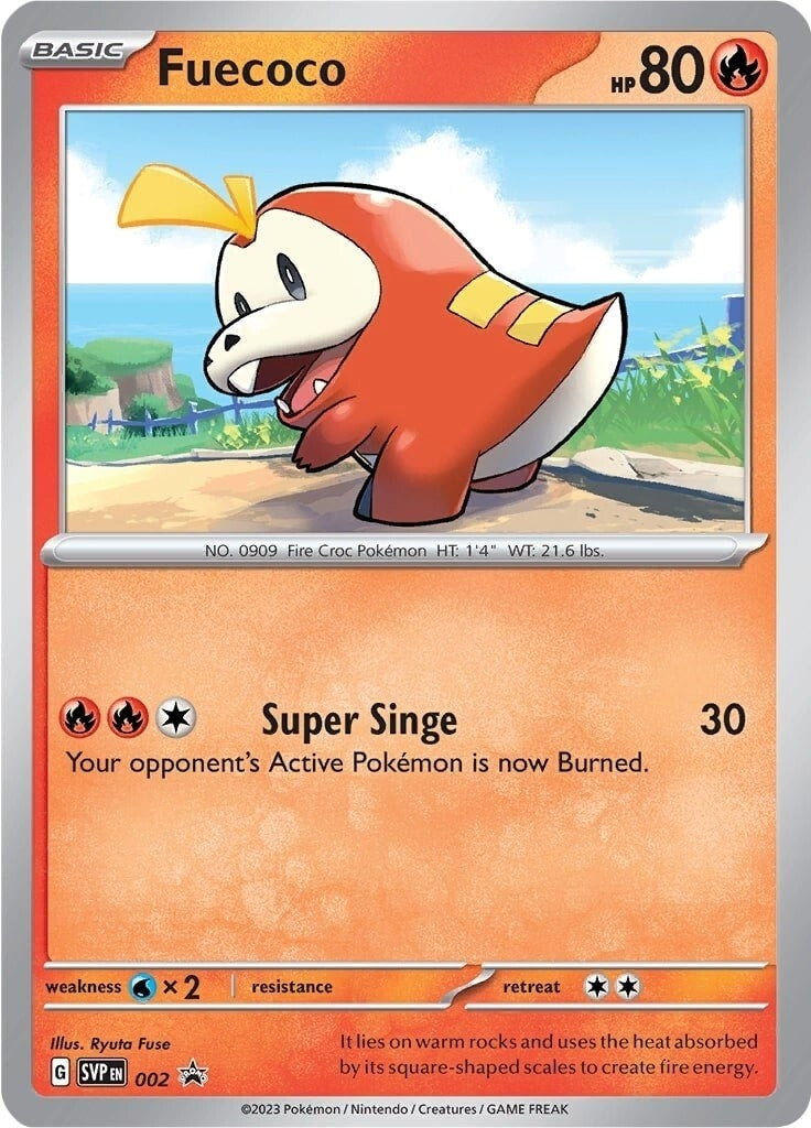Image for Fuecoco - 002 (002) (SVP) - Pokemon