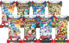 Image for Scarlet & Violet Sleeved Booster Pack Bundle [Set of 8] - Pokemon