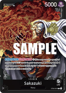 Sakazuki (ST06-001) [Starter Deck 6: Absolute Justice]