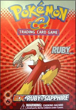 Image for EX Ruby & Sapphire Theme Deck - "Ruby" [Blaziken] - Pokemon