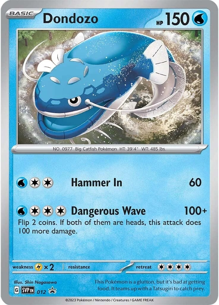 Image for Dondozo - 012 (012) (SVP) - Pokemon
