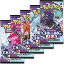 Image for Chilling Reign Booster Pack Art Bundle [Set of 5] - Pokemon