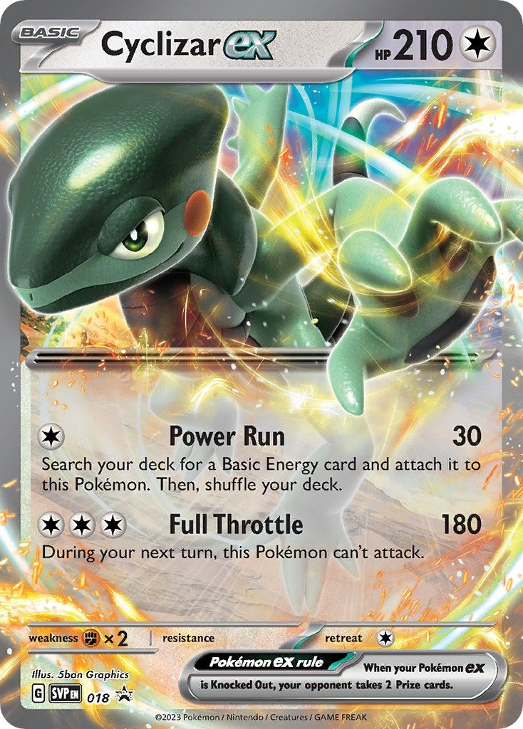 Image for Cyclizar ex - 018 (018) (SVP) - Pokemon