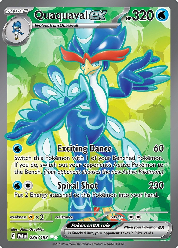 Image for Quaquaval ex (235/193) (PAL) - Pokemon