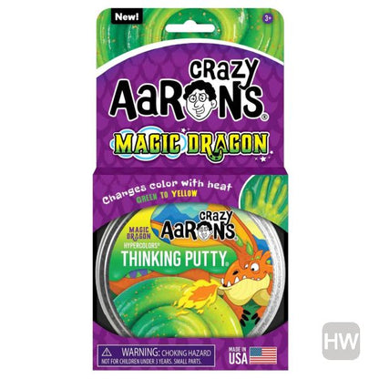 Magic Dragon Hypercolor 4" Thinking Putty