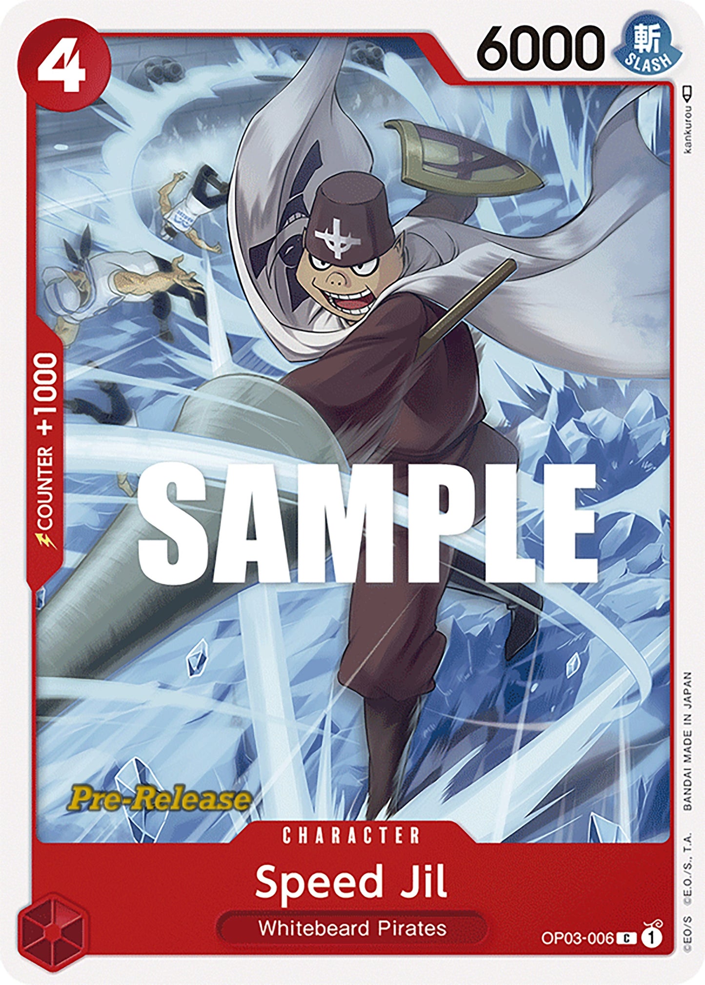 Image for Speed Jil (OP03-006) - One Piece Card Game