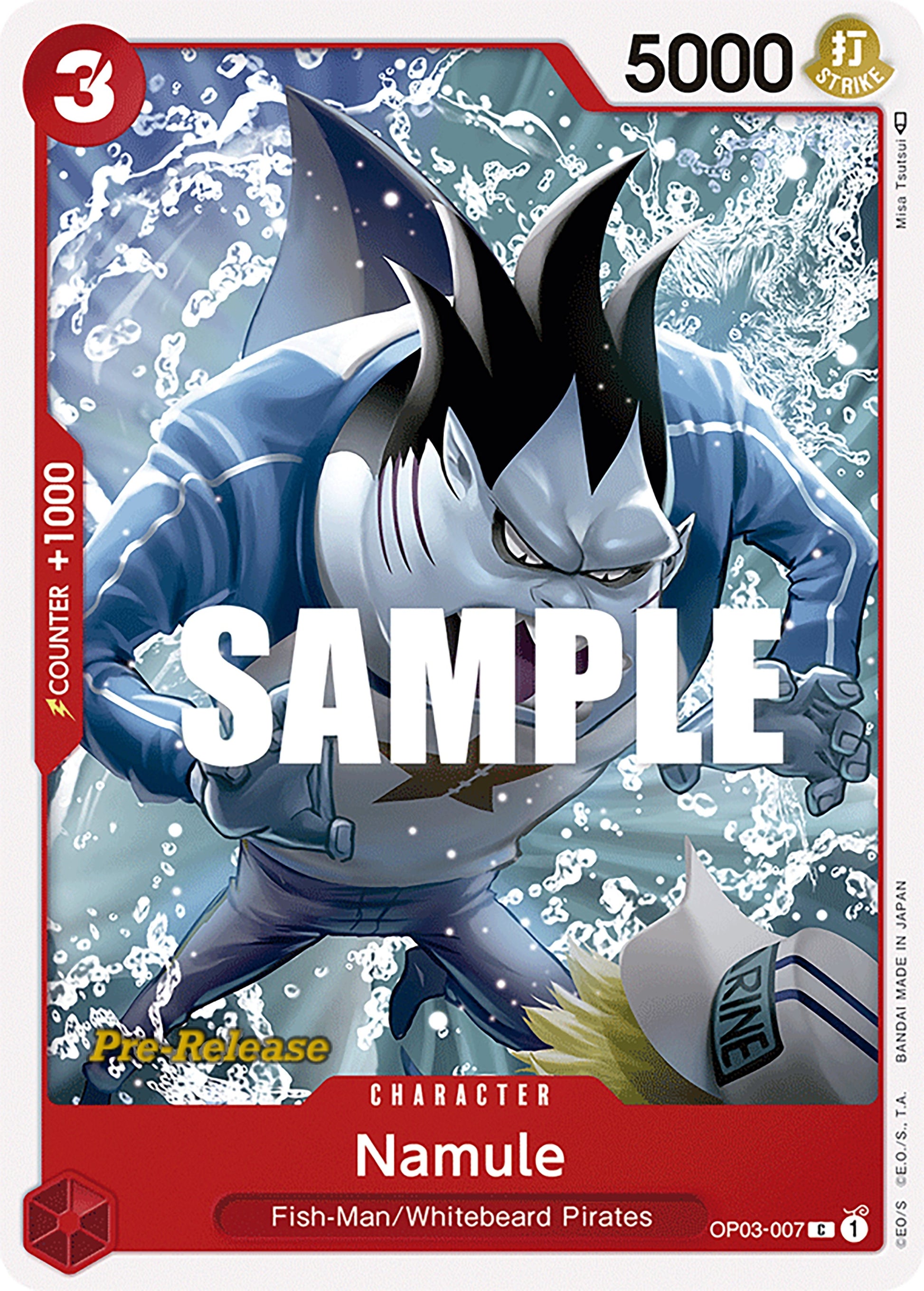 Image for Namule (OP03-007) - One Piece Card Game