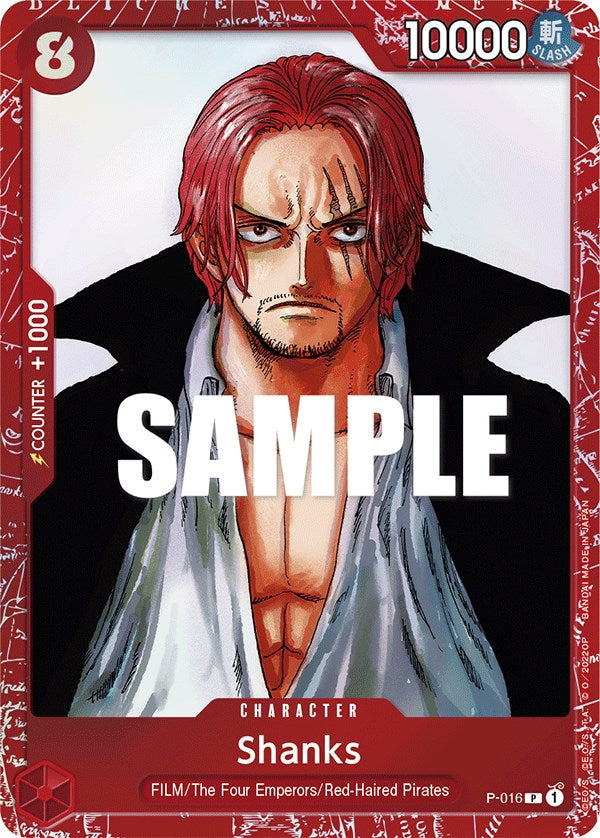 Shanks (Premium Card Collection -ONE PIECE FILM RED Edition-)