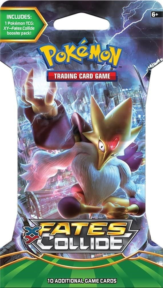Image for XY - Fates Collide Sleeved Booster Pack [Mega Alakazam] - Pokemon