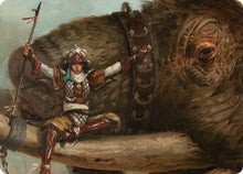 Image for Tuskguard Captain Art Card (16) - Magic: The Gathering