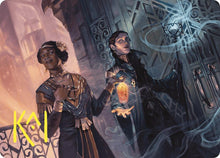 Image for Bribery Art Card (Gold-Stamped Signature) (6) - Magic: The Gathering