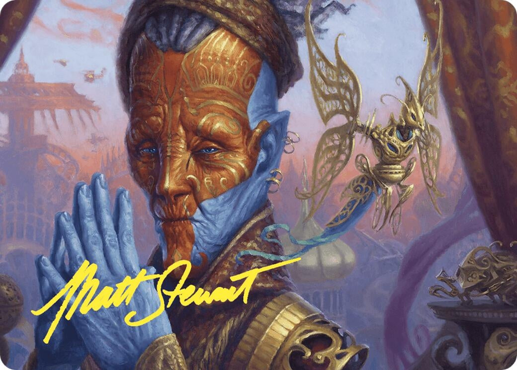 Image for Padeem, Consul of Innovation Art Card (Gold-Stamped Signature) (8) - Magic: The Gathering