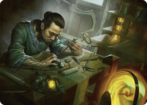 Image for Renowned Weaponsmith Art Card (10) - Magic: The Gathering