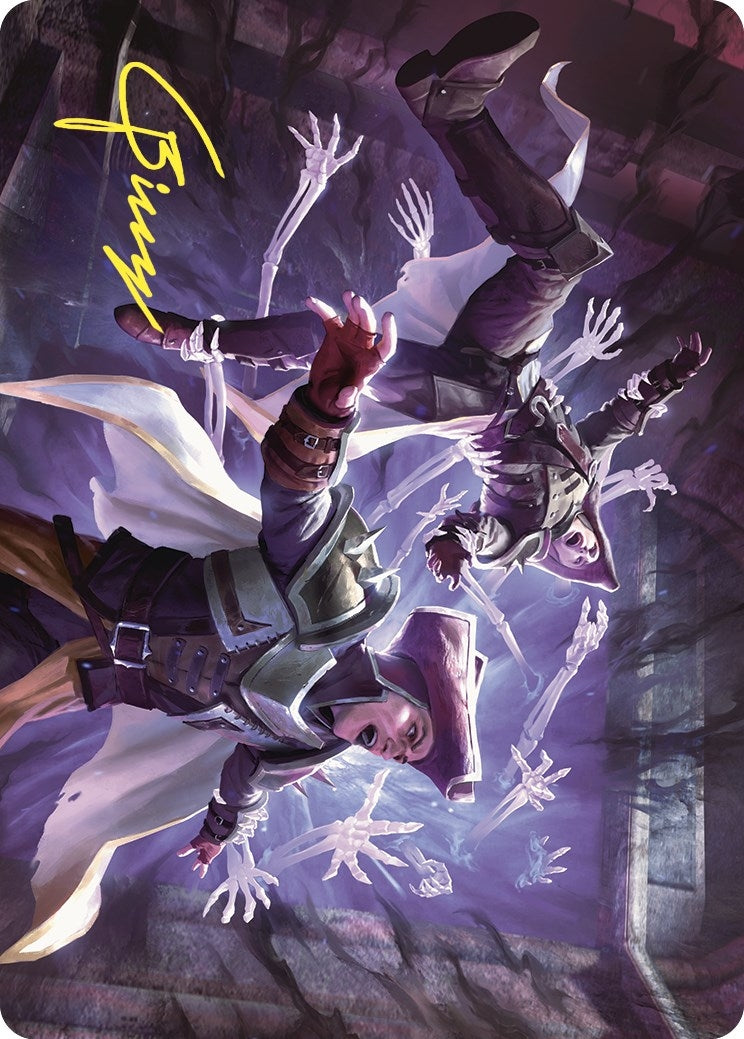 Image for Grave Pact Art Card (Gold-Stamped Signature) (19) - Magic: The Gathering