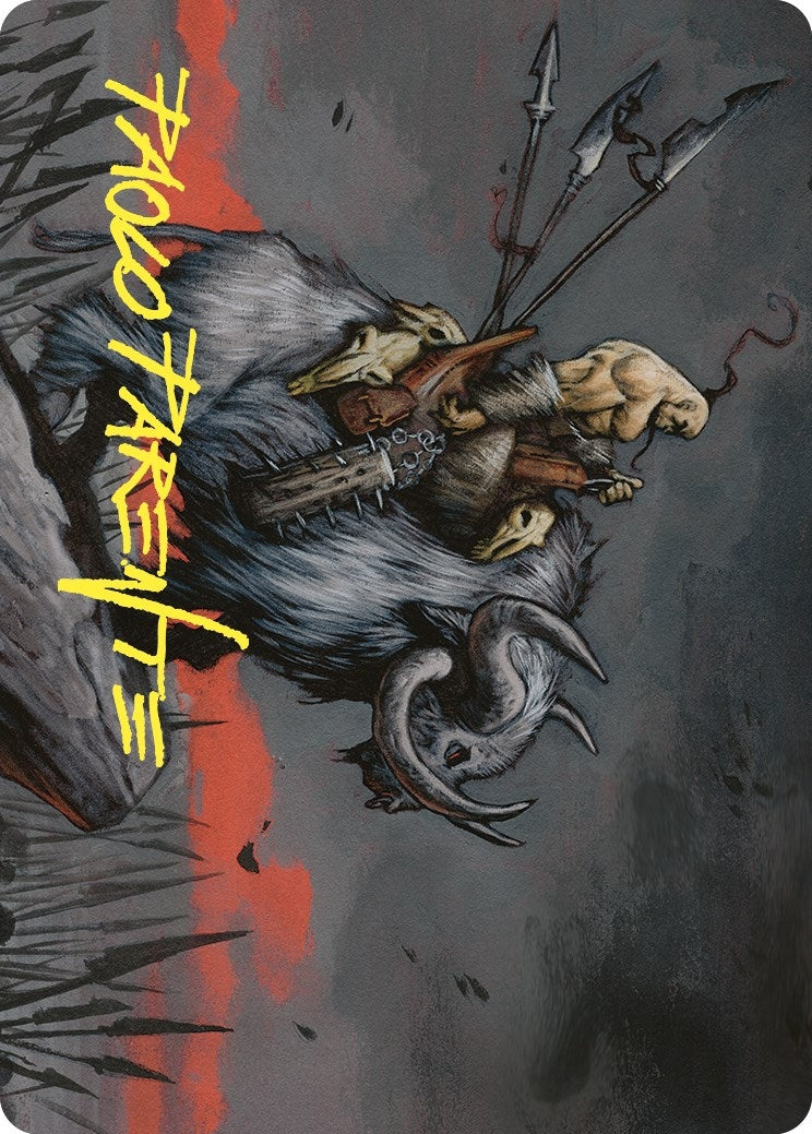 Image for Godo, Bandit Warlord Art Card (Gold-Stamped Signature) (22) - Magic: The Gathering