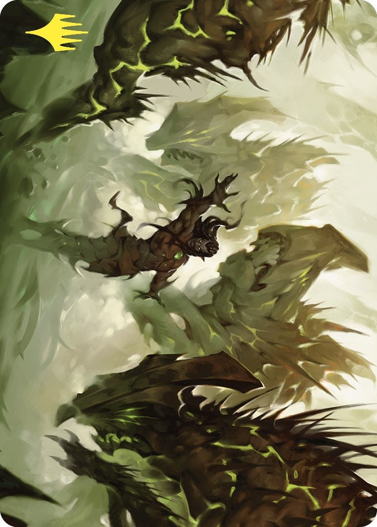 Image for Ezuri's Predation Art Card (Gold-Stamped) (23) - Magic: The Gathering