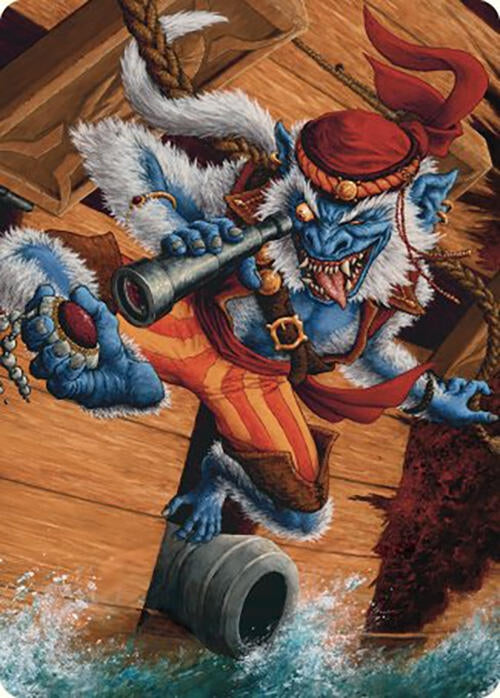 Image for Treasure Nabber Art Card (40) - Magic: The Gathering