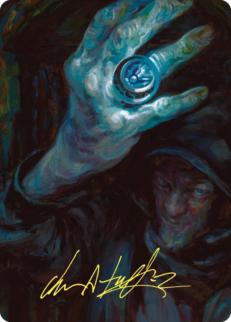Image for Arcane Signet Art Card (Gold-Stamped Signature) (44) - Magic: The Gathering