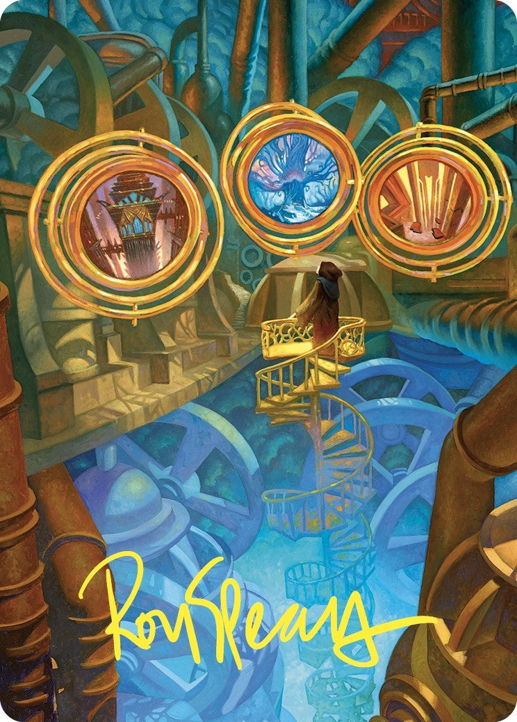 Image for Extraplanar Lens Art Card (Gold-Stamped Signature) (46) - Magic: The Gathering