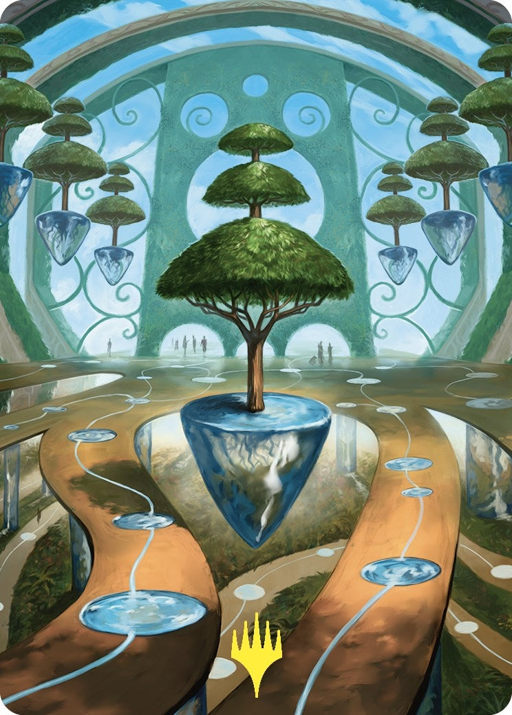 Image for Rejuvenating Springs Art Card (Gold-Stamped) (48) - Magic: The Gathering