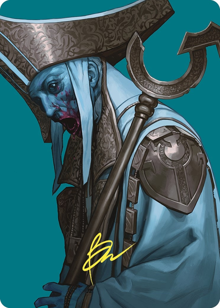 Image for Mikaeus, the Unhallowed Art Card (Gold-Stamped Signature) (54) - Magic: The Gathering