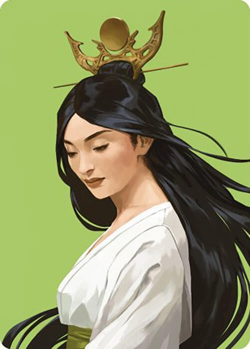 Image for Azusa, Lost but Seeking Art Card (56) - Magic: The Gathering