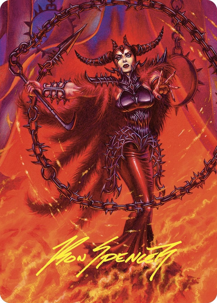 Image for Deadly Rollick Art Card (Gold-Stamped Signature) (63) - Magic: The Gathering