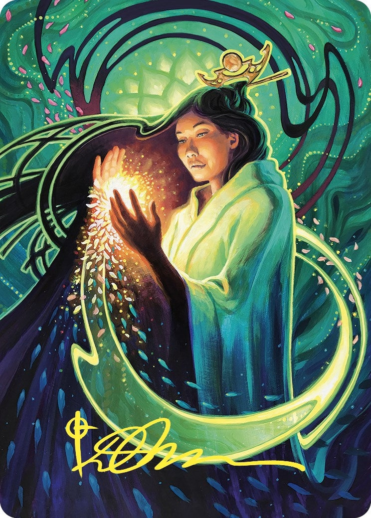 Image for Obscuring Haze Art Card (Gold-Stamped Signature) (69) - Magic: The Gathering