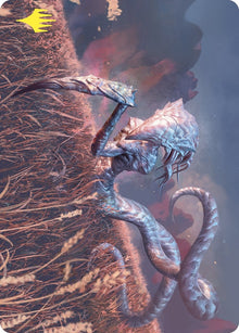 Image for Bonescythe Sliver Art Card (Gold-Stamped) (75) - Magic: The Gathering