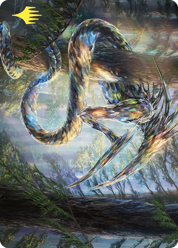 Image for Gemhide Sliver Art Card (Gold-Stamped) (80) - Magic: The Gathering