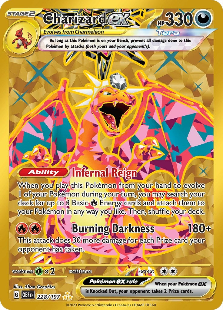 Image for Charizard ex (228/197) (OBF) - Pokemon