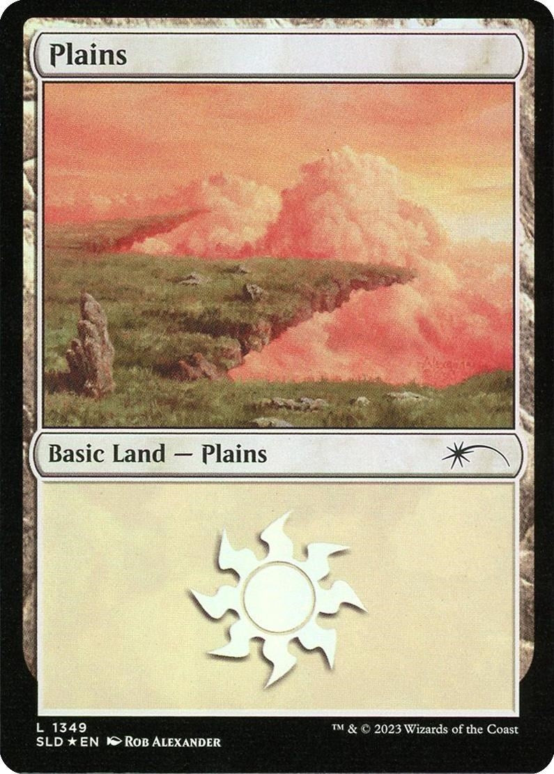 Image for Plains (1349) (1349) (SLD) - Magic: The Gathering