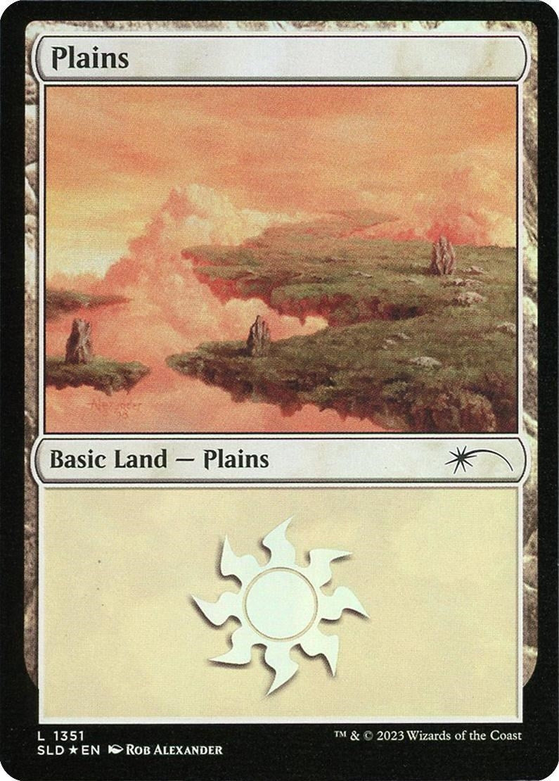 Image for Plains (1351) (1351) (SLD) - Magic: The Gathering