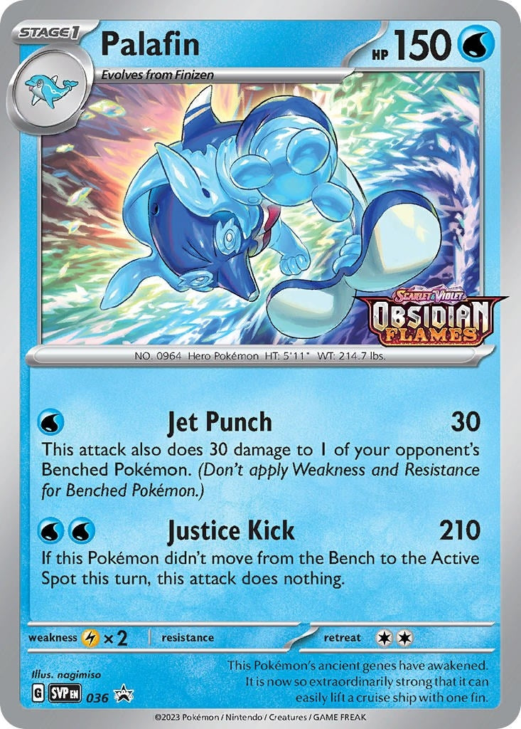 Image for Palafin - 036 (Prerelease) (036) (SVP) - Pokemon