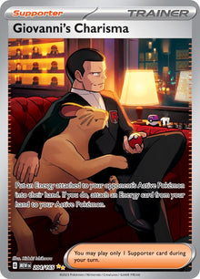 Image for Giovanni's Charisma (204/165) (MEW) - Pokemon