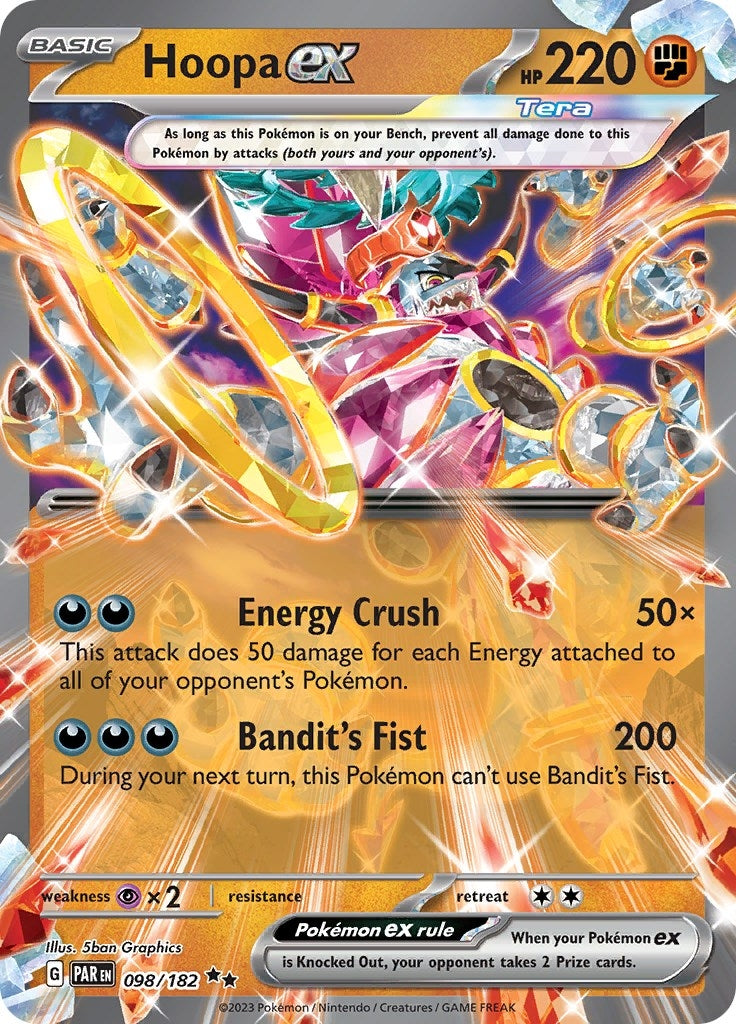 Image for Hoopa ex (098/182) (PAR) - Pokemon