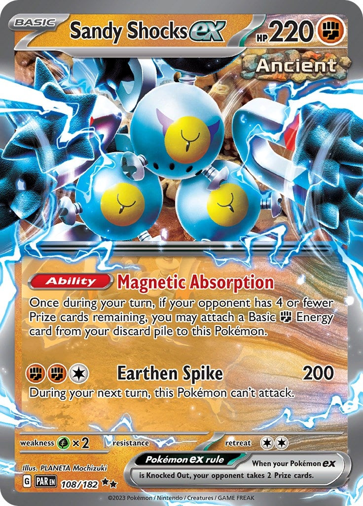 Image for Sandy Shocks ex (108/182) (PAR) - Pokemon
