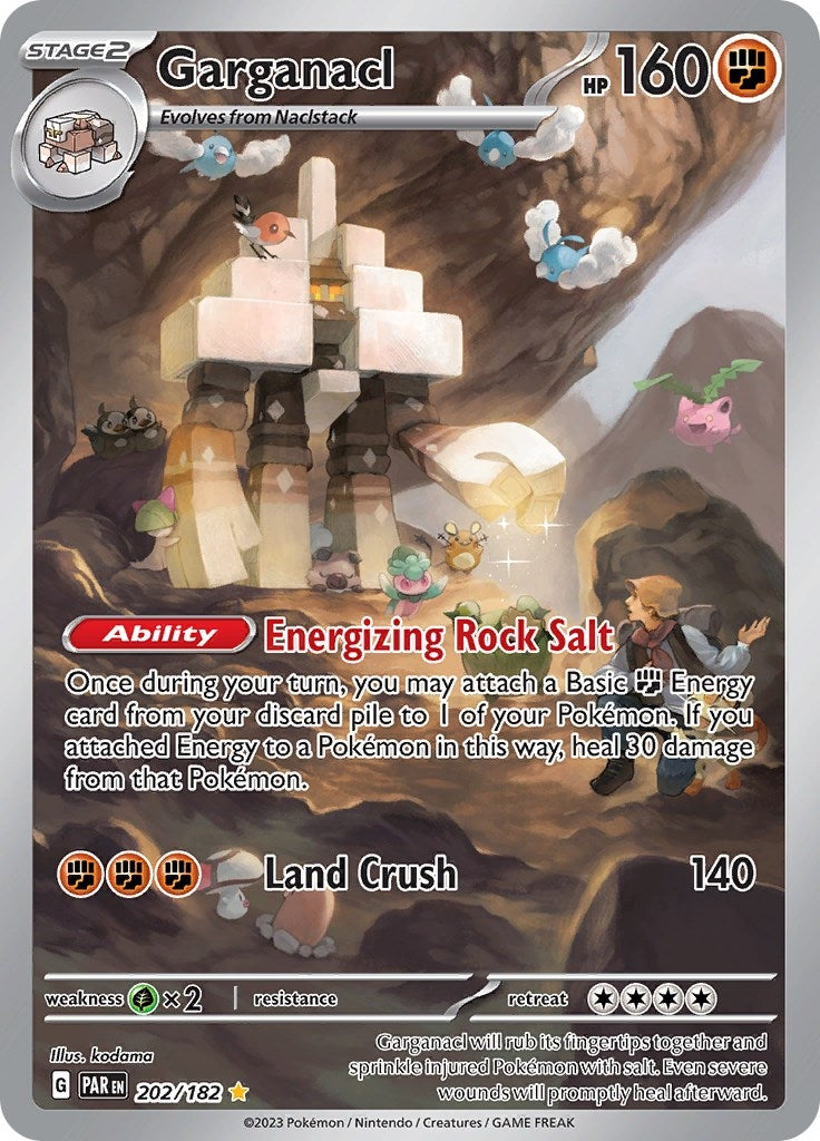 Image for Garganacl (202/182) (PAR) - Pokemon