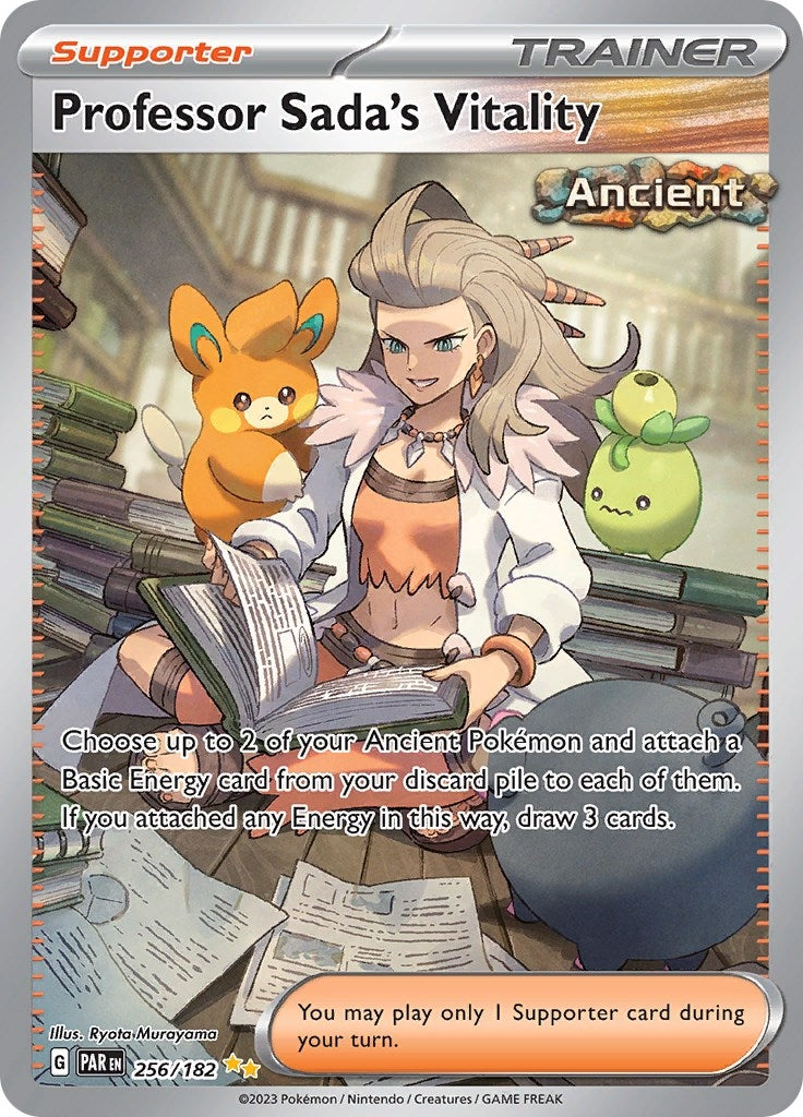 Image for Professor Sada's Vitality (256/182) (PAR) - Pokemon