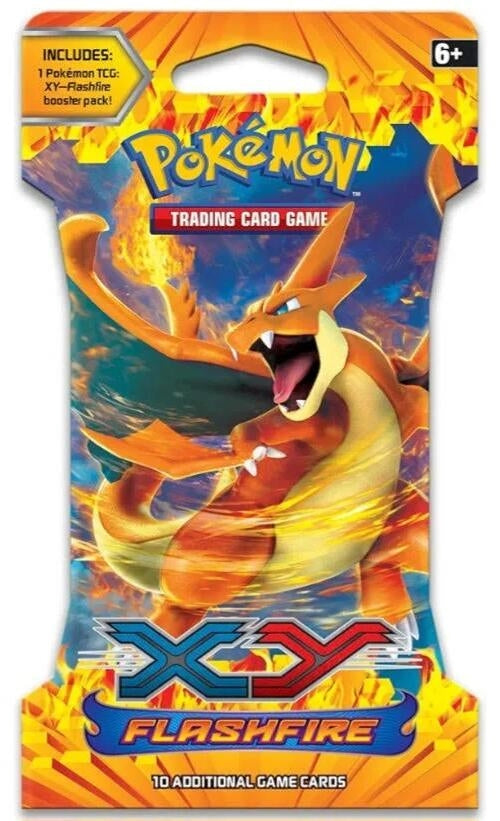 Image for Flashfire Sleeved Booster Pack - Pokemon