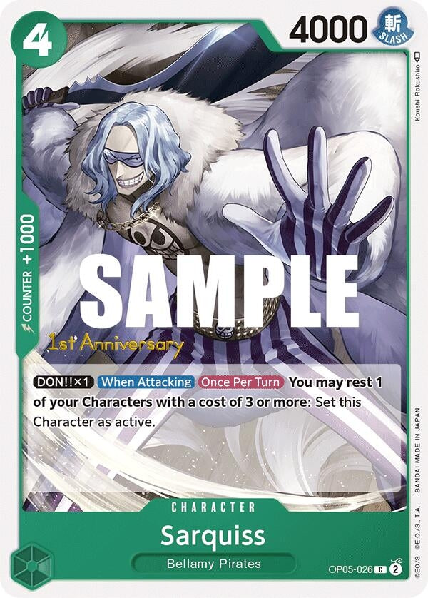 Image for Sarquiss (OP05-026) - One Piece Card Game