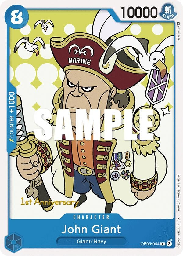 Image for John Giant (OP05-044) - One Piece Card Game