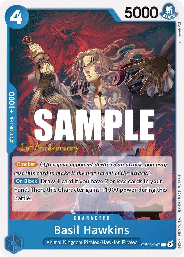 Image for Basil Hawkins (OP05-047) - One Piece Card Game