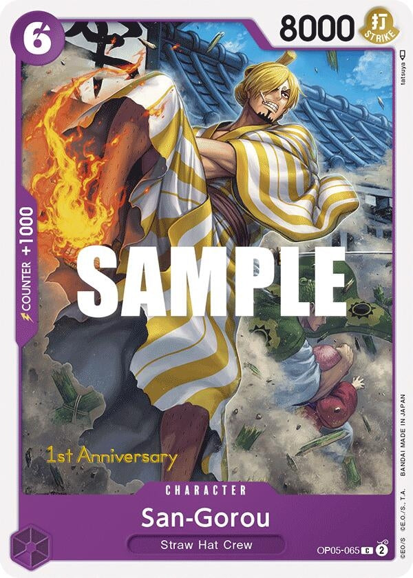 Image for San-Gorou (OP05-065) - One Piece Card Game