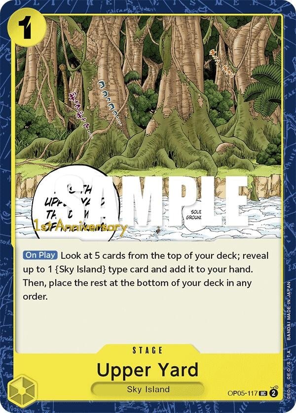 Image for Upper Yard (OP05-117) - One Piece Card Game