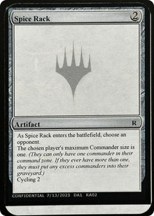 Image for Spice Rack [Un-Known Event Playtest Cards] - Magic: The Gathering